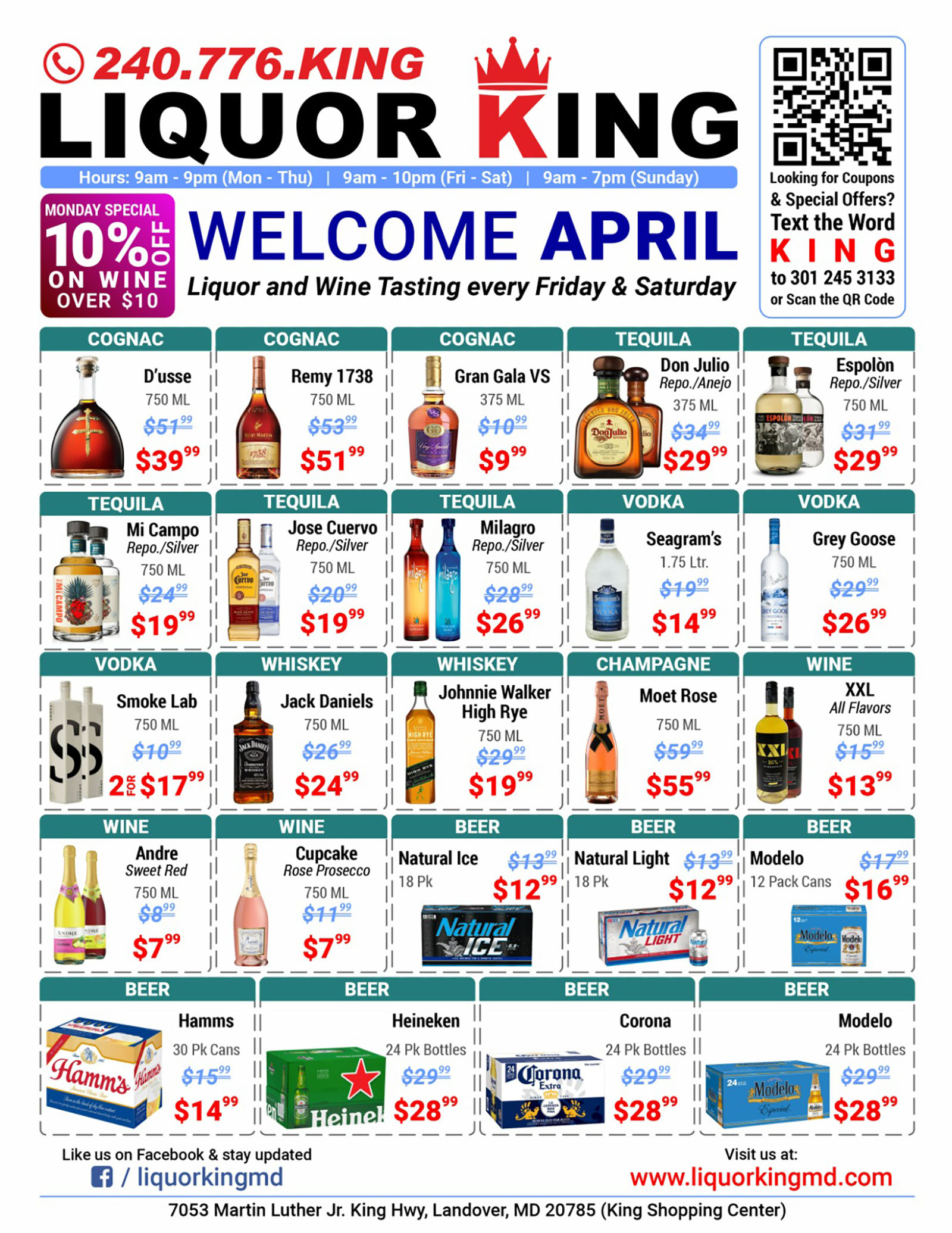 Liquor King discount deals